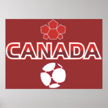 Soccer Canada Poster