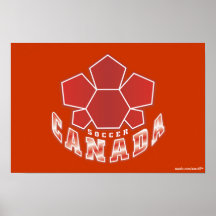 Soccer Canada Poster