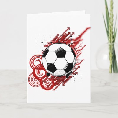 Soccer Greeting Card