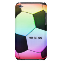 Soccer Barely There Ipod Cover