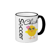 Soccer Chick Coffee Mugs