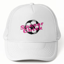 Soccer Chick hats