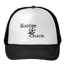 Soccer Chick Mesh Hat