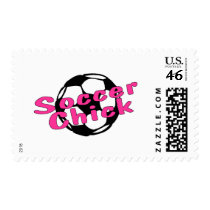Soccer Chick postage by CelebrationZazzle Soccer Chick postage