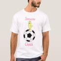  soccer chick t-shirts