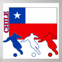 Soccer Chile Print