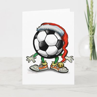 Soccer Christmas cards