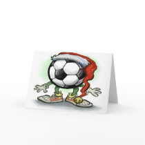 Soccer Christmas Card
