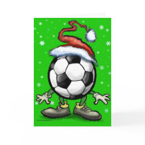 Soccer Christmas cards