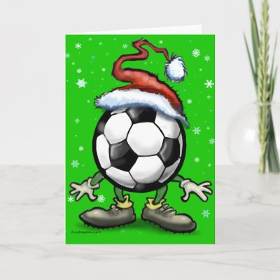 Soccer Christmas cards