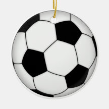 SOCCER CHRISTMAS ORNAMENT