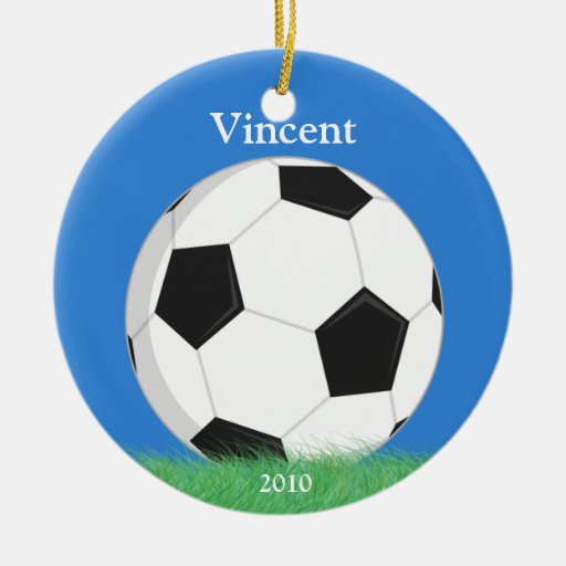 soccer christmas ornament zazzle soccer christmas ornament zazzle