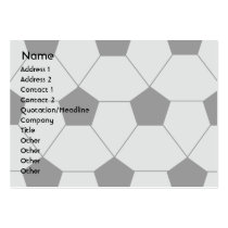 Soccer - Chubby business cards