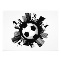 Soccer City Invitations