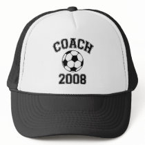 Soccer Coach 2008 hat by sports_tshirts Soccer Coach 2008 hat