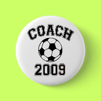 Soccer Coach 2009 buttons by sports_tshirts Soccer Coach 2009 buttons