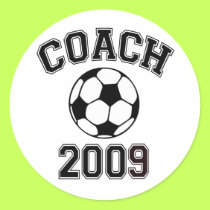 Soccer Coach 2009 stickers by sports_tshirts Soccer Coach 2009 stickers