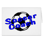 Soccer Coach Blue Cards