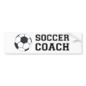 Soccer Coach bumper stickers by JerryLambert Soccer Coach bumper stickers