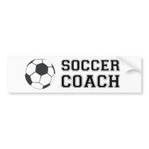Soccer Coach bumper stickers