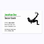 Soccer Coach business cards