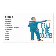 Soccer Coach Business Card Templates