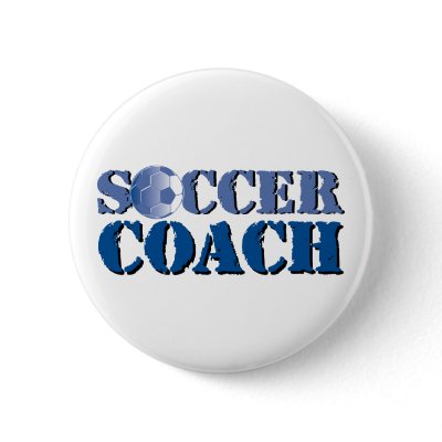 Soccer Coach Button