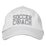 Soccer Coach Cap embroidered hats