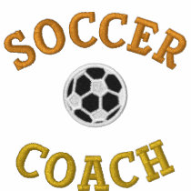 Soccer Coach embroidered shirts