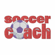 Soccer Coach embroidered shirts
