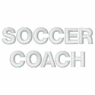 SOCCER COACH EMBROIDERED JACKET
