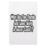 Soccer Coach Joke...Two Thumbs Personalized Stationery