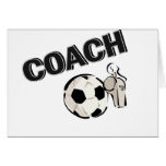 Soccer Coach (Whistle/Ball) Cards
