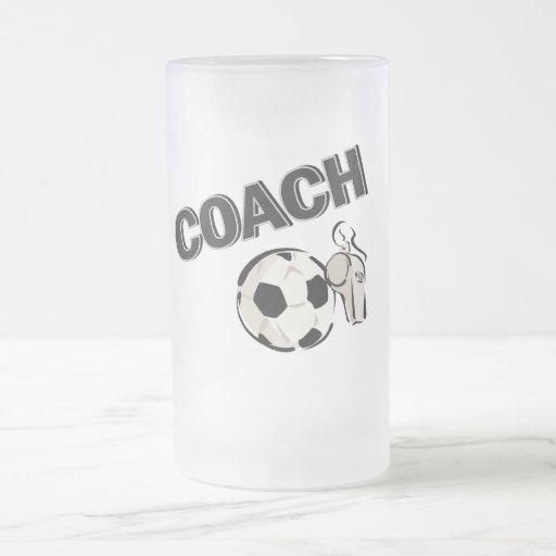 Soccer Coach (Whistle/Ball) Coffee Mugs