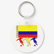 Soccer Colombia Keychain