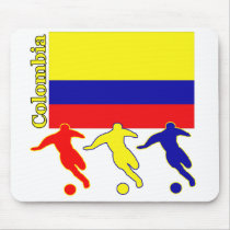 Soccer Colombia mousepads