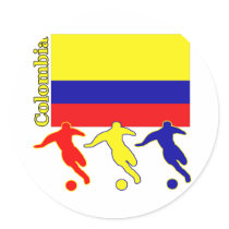 Soccer Colombia stickers
