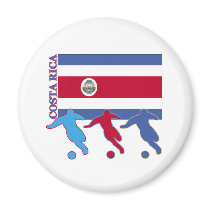 Soccer Costa Rica magnets by nitsupak Soccer Costa Rica magnets
