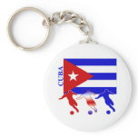 Soccer Cuba Keychains