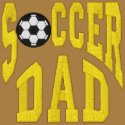 Soccer Dad embroidered shirts by Embroidery4U Soccer Dad embroidered shirts