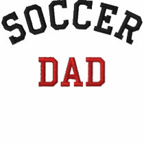 Soccer, Dad embroidered shirts