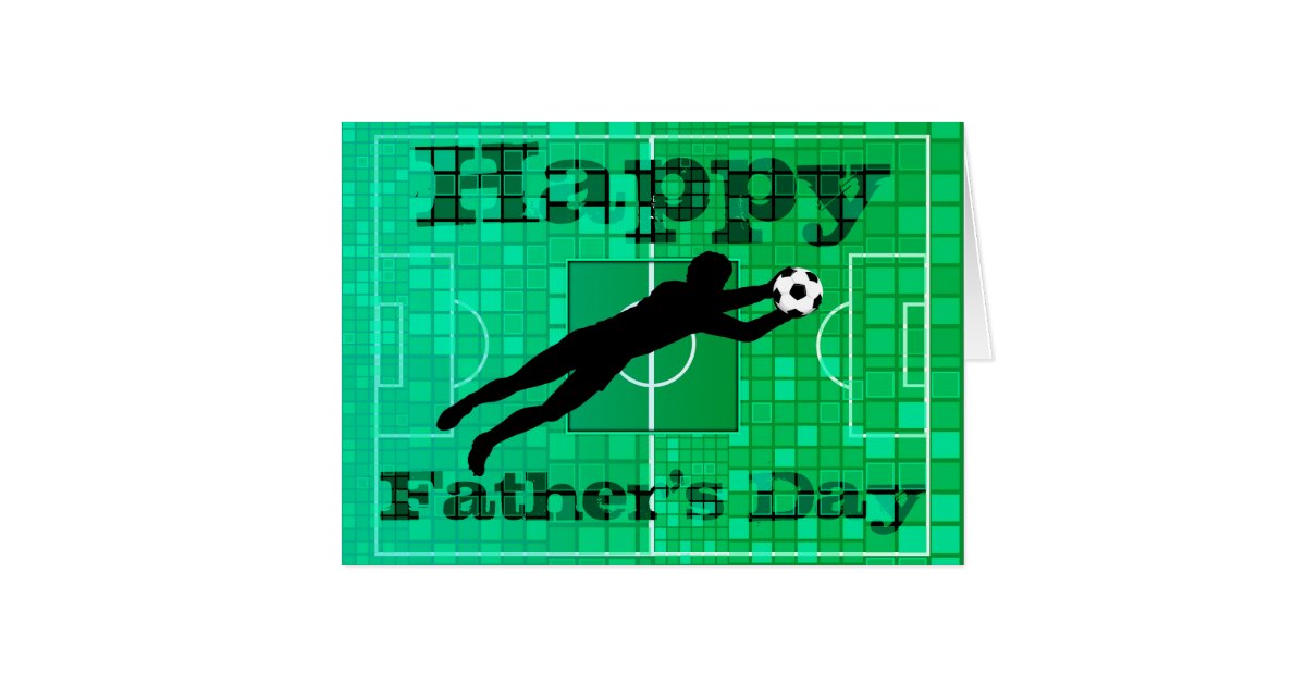Soccer Dad Happy Father's Day Card Zazzle