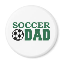 Soccer Dad magnets by magarmor Soccer Dad magnets