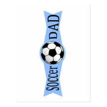 soccer dad postcard