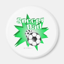 Soccer Dad Refrigerator Magnets