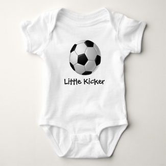 Soccer Design Customizable Baby Clothing