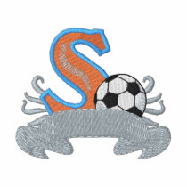 Soccer Design embroidered shirts