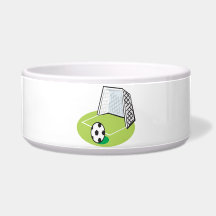 Soccer Dog Bowls