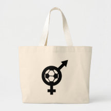 soccer drag queen bag