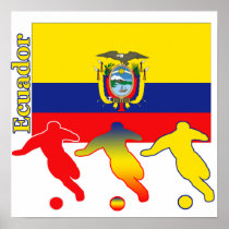 Soccer Ecuador Poster